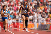 April Holmes in a race.