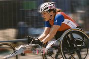 Christina Ripp racing.