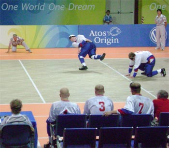Men's goalball competition