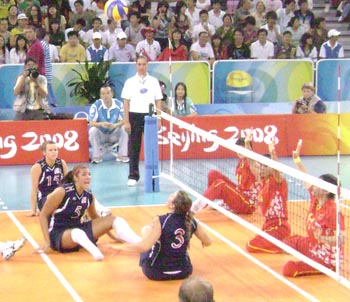 Sit Volleyball