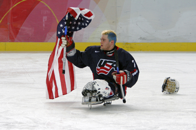 Team USA Sled Hockey's Taylor Lipsett